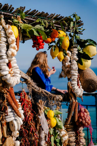 An image of a food and travel engaged in craft.