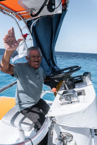 An image of a self-portrait and travel engaged in working.