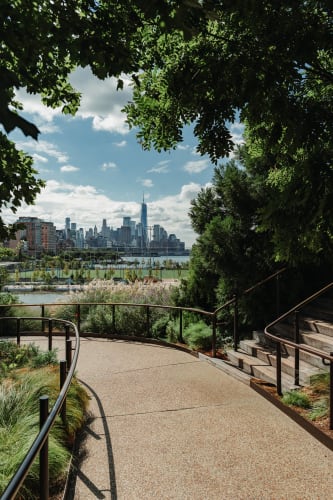 An image of a gardens, cityscape, landscape, and urban in a park.