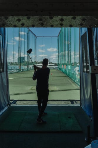 An image of a self-portrait and travel engaged in working.