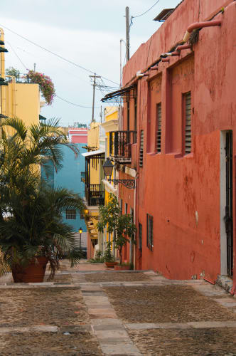 An image of a street, travel, architecture, and landscape in a city.