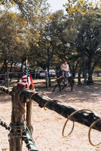 An image of showing running in a park.