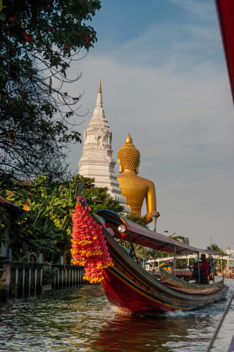 An image of a travel in a morning.