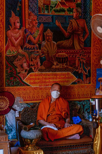 An image of a travel engaged in creating in a workspace.