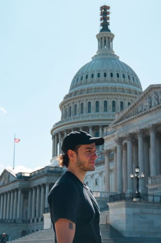 An image of a travel, portrait, art, and architecture in a landmark.