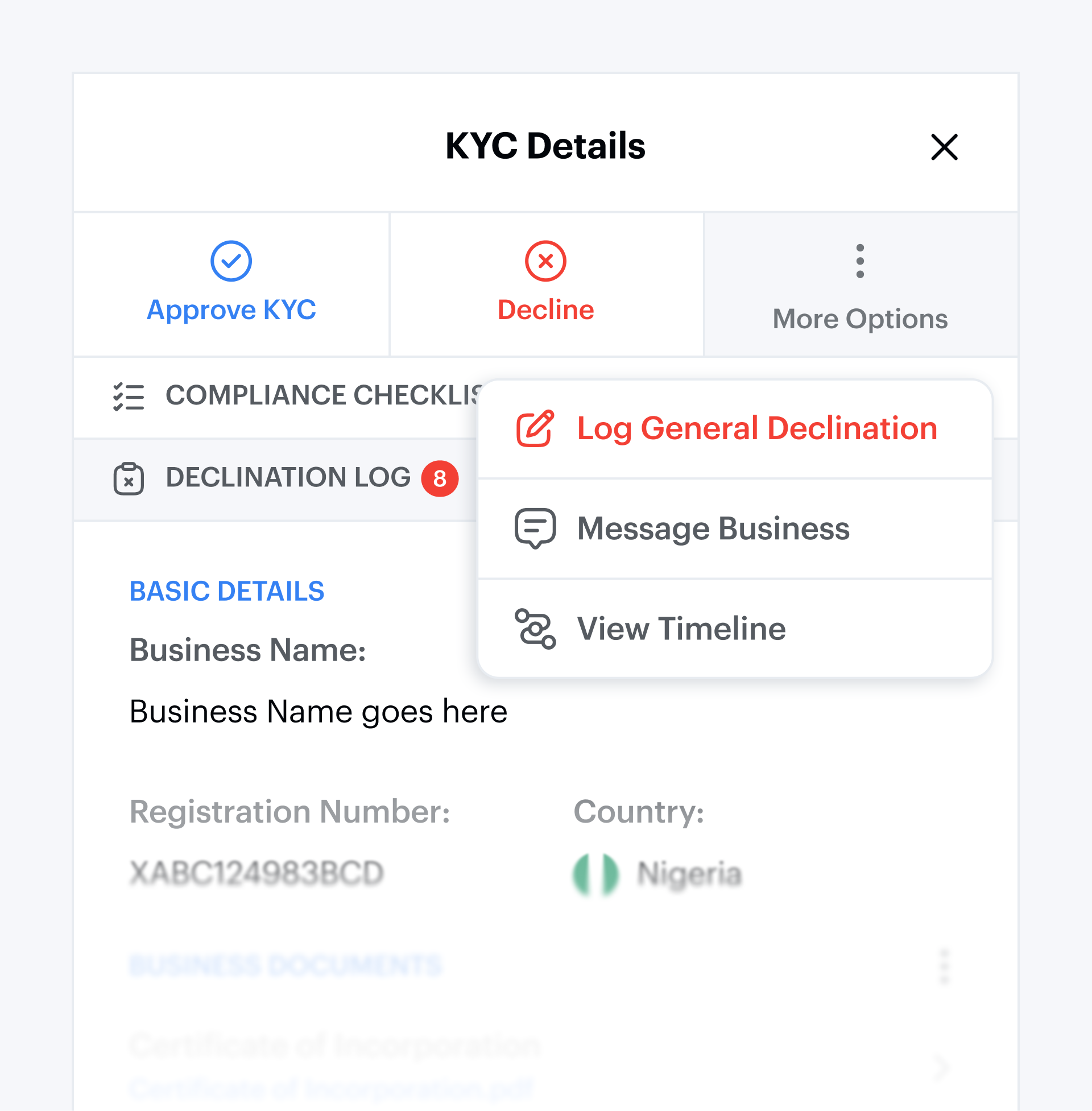 Back Office case study interface 22