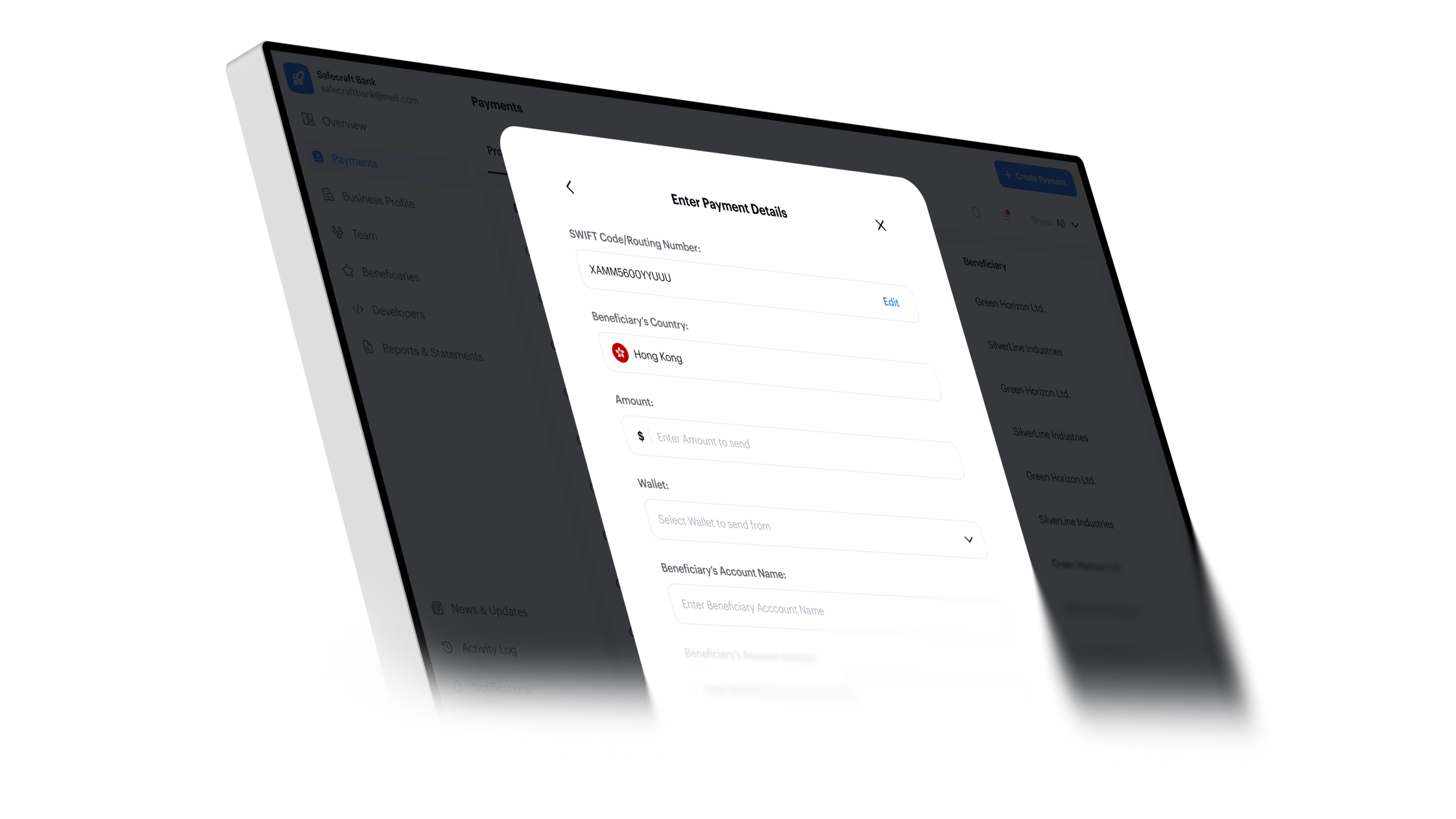 Vendor Platform case study interface 05