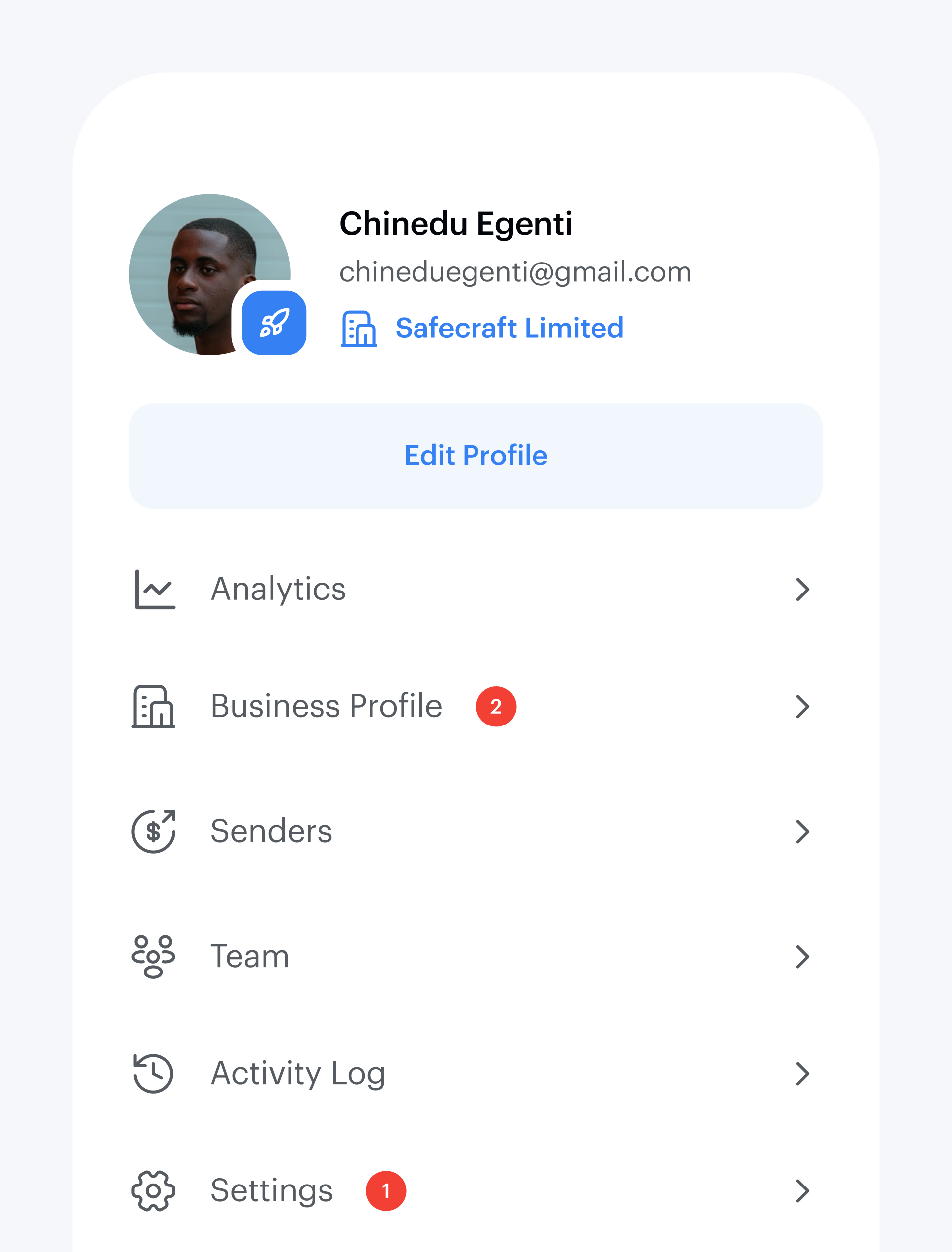 Vendor Platform case study interface 21