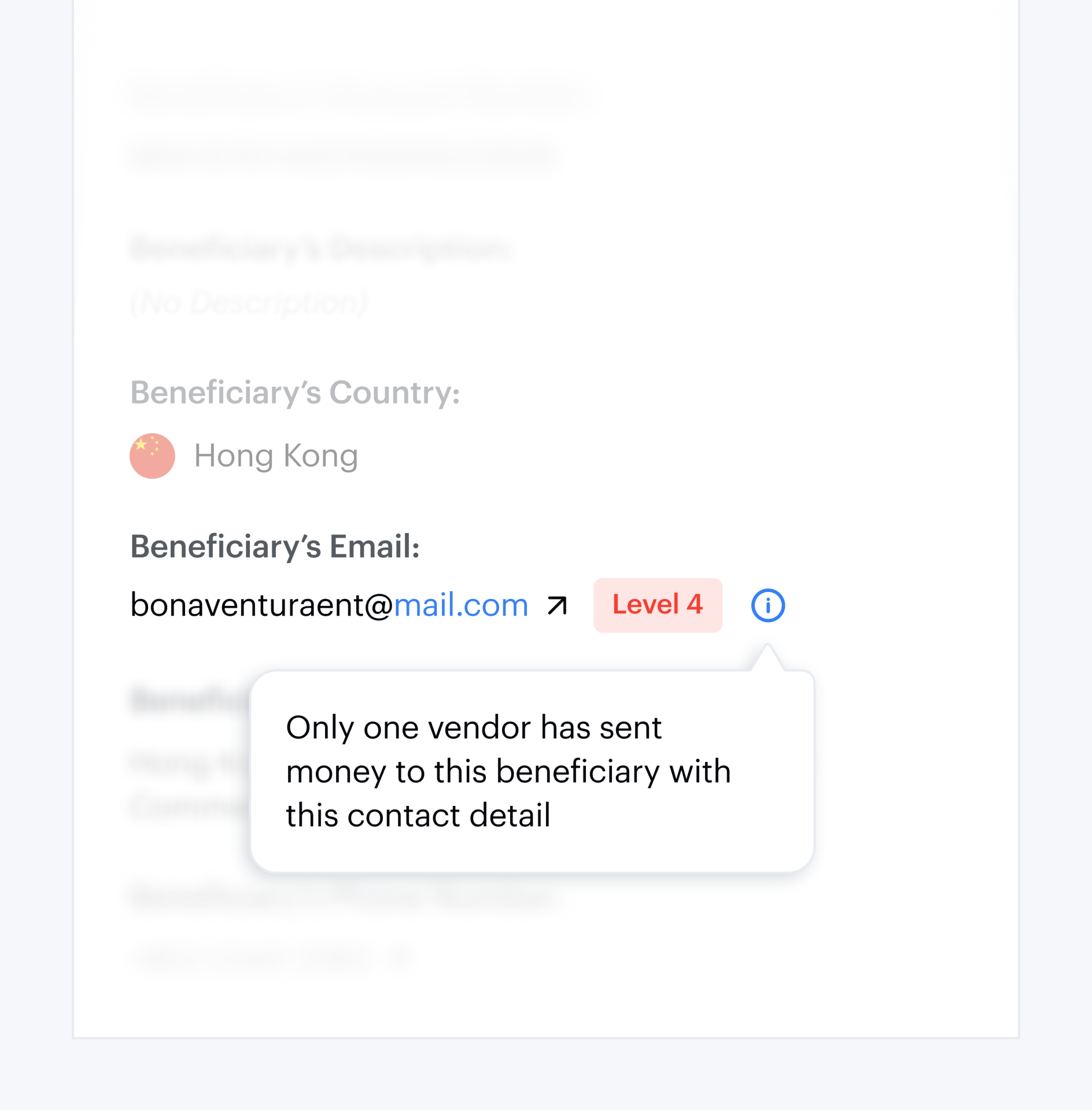 Beneficiary review context