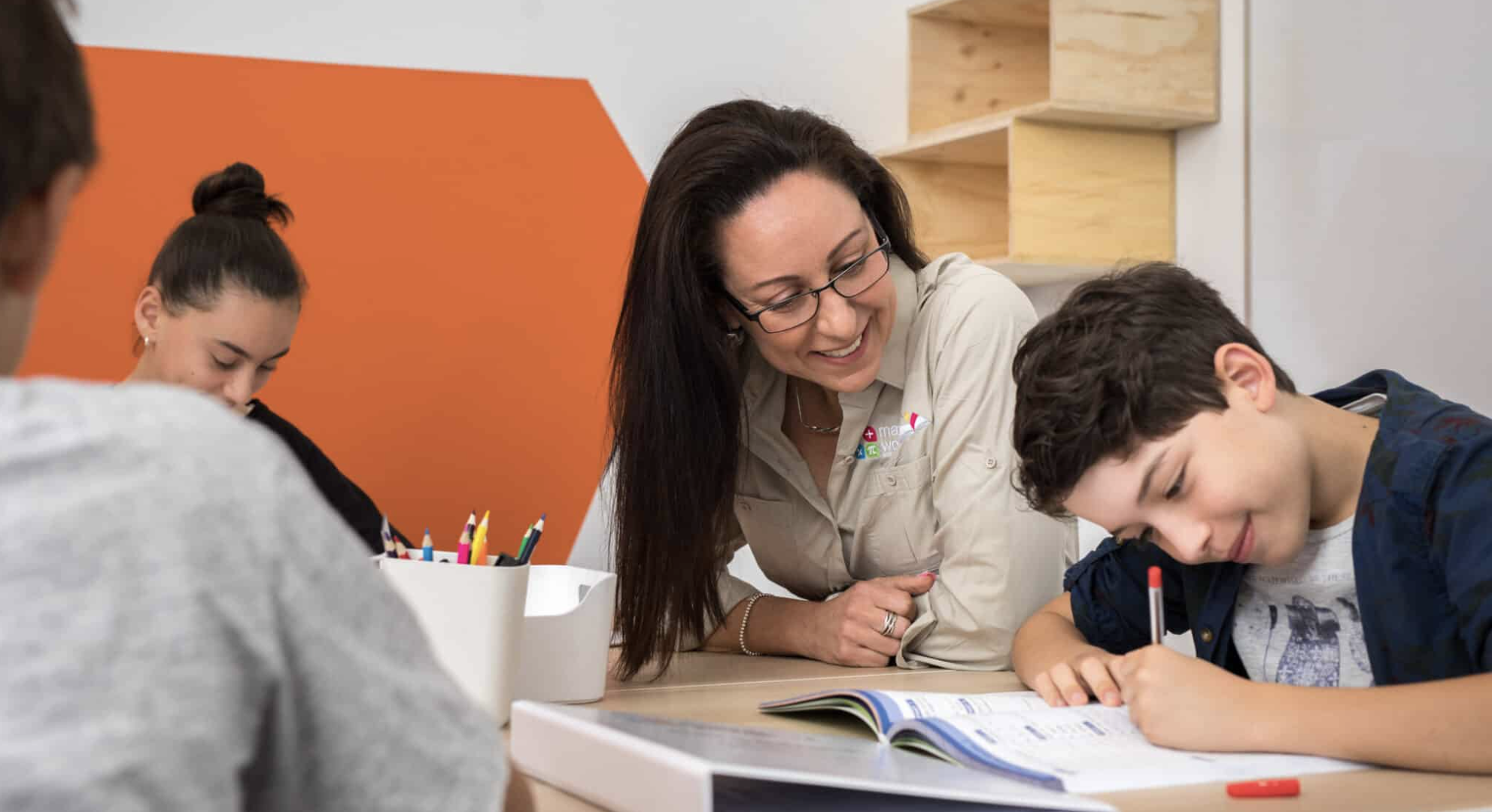 Empowerment tutor working with student