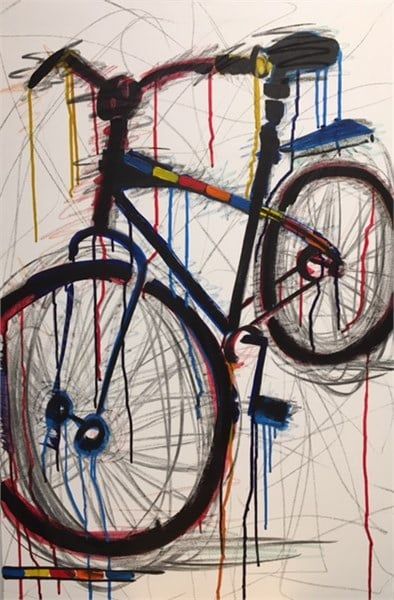 Contemporary Red Bike by Ada Koch.jpeg