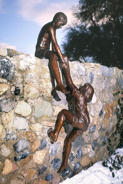 Hand in Hand On The Wall.jpg