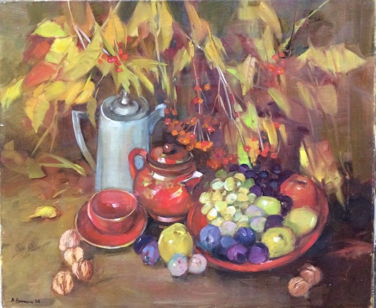 Still Life With Grapes