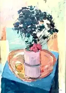 Still Life in Blue