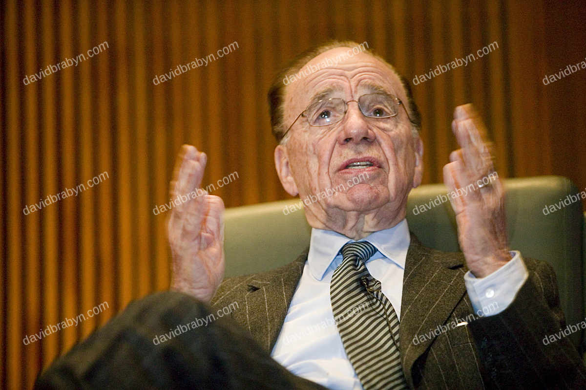 Rupert Murdoch, News Corp., New York, 2007