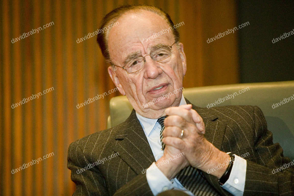 Rupert Murdoch, News Corp., New York, 2007
