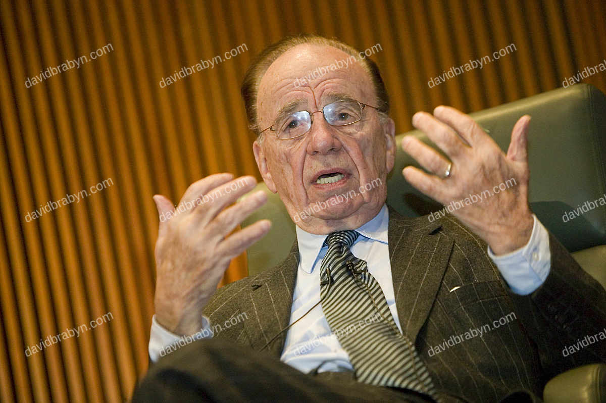Rupert Murdoch, News Corp., New York, 2007
