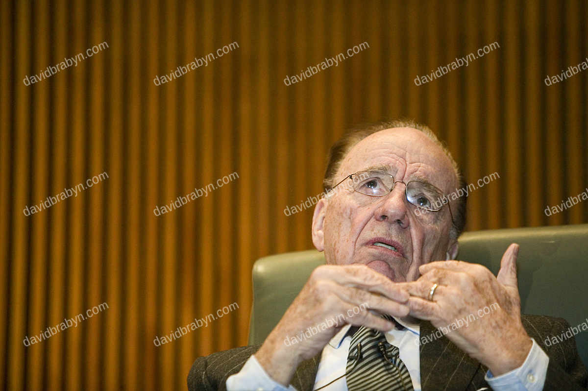 Rupert Murdoch, News Corp., New York, 2007