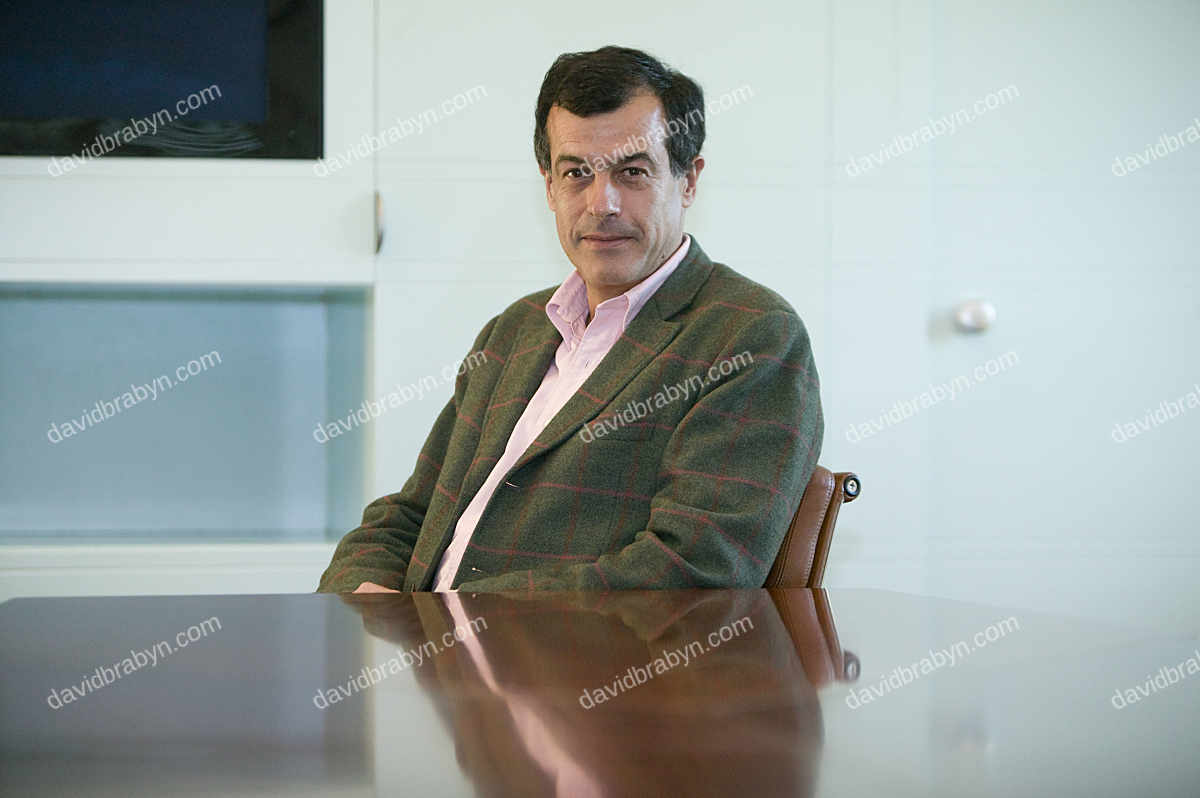 Portrait of Henri Giscard d'Estaing, CEO of Club Med in Paris, France, 12 November 2007