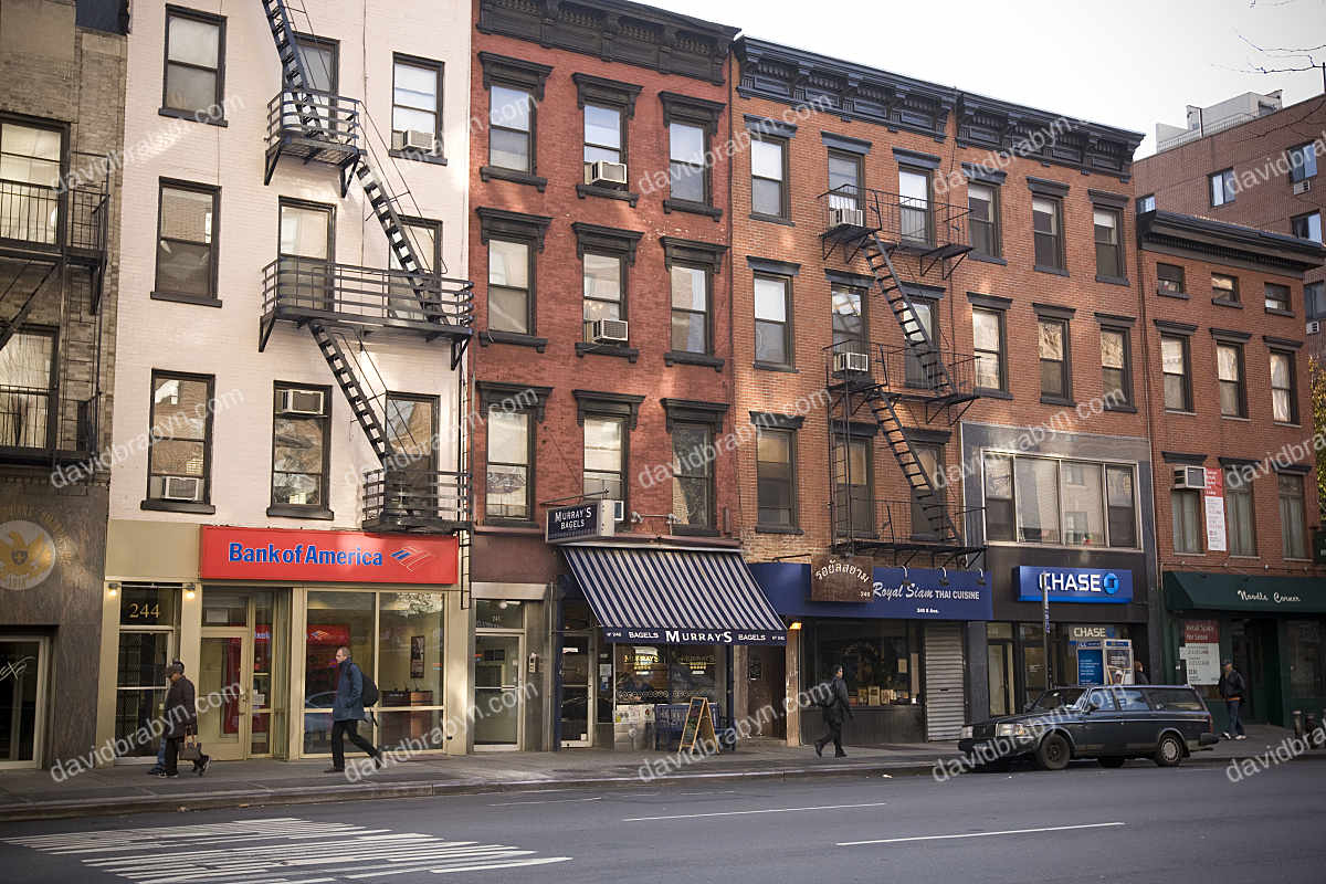 Murray's Bagels store on 8th Avenue in New York.