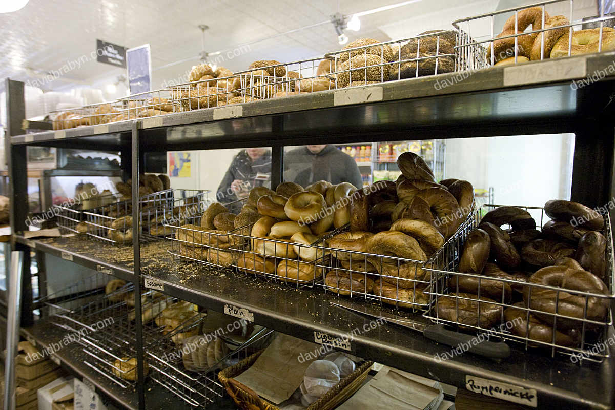 Murray's Bagels store on 8th Avenue in New York.