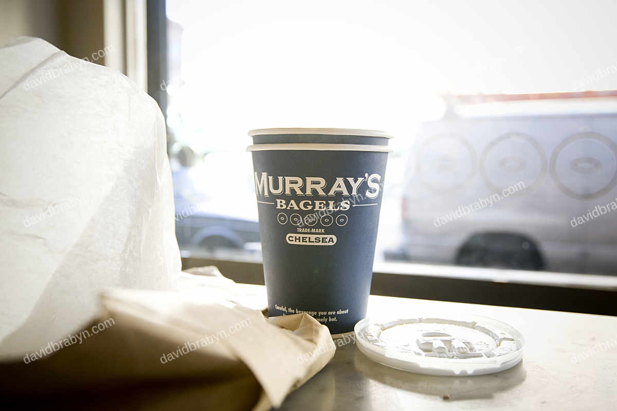 Murray's Bagels store on 8th Avenue in New York.