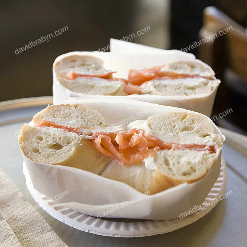 Murray's Bagels store on 8th Avenue in New York.