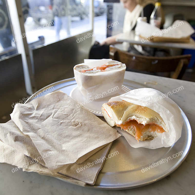 Murray's Bagels store on 8th Avenue in New York.