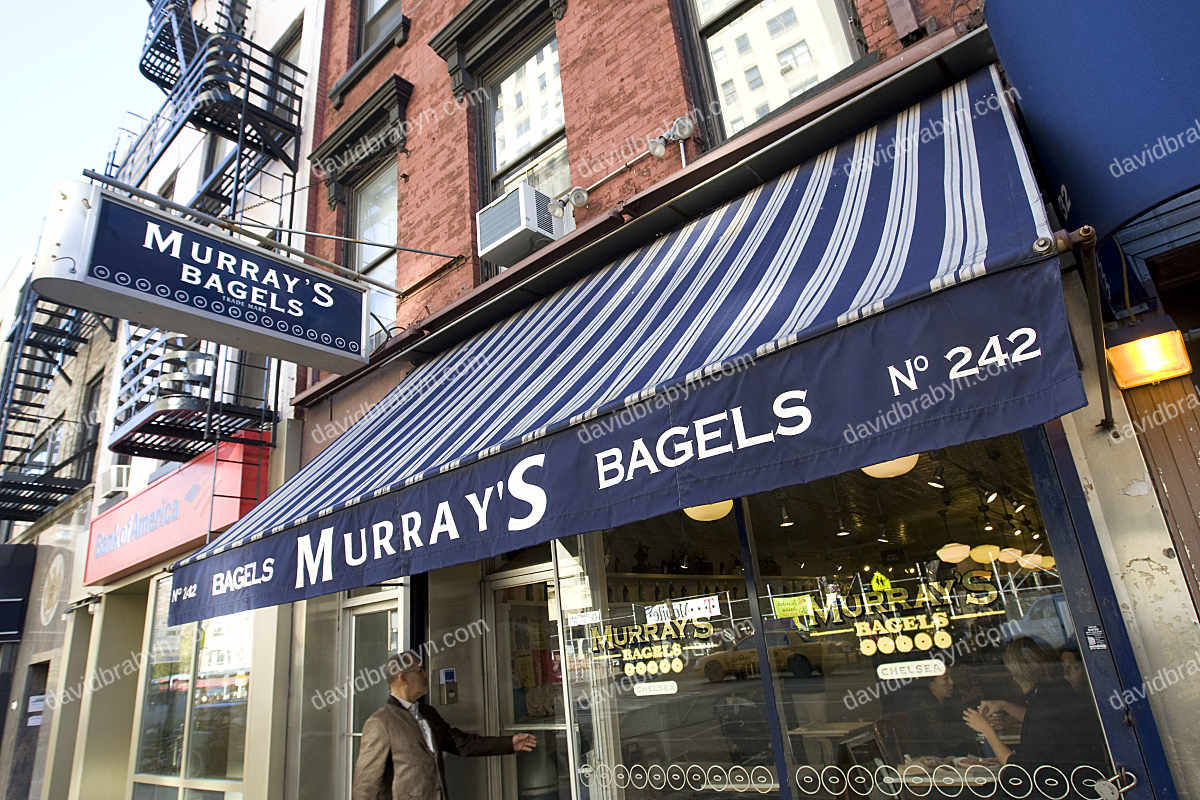 Murray's Bagels store on 8th Avenue in New York.