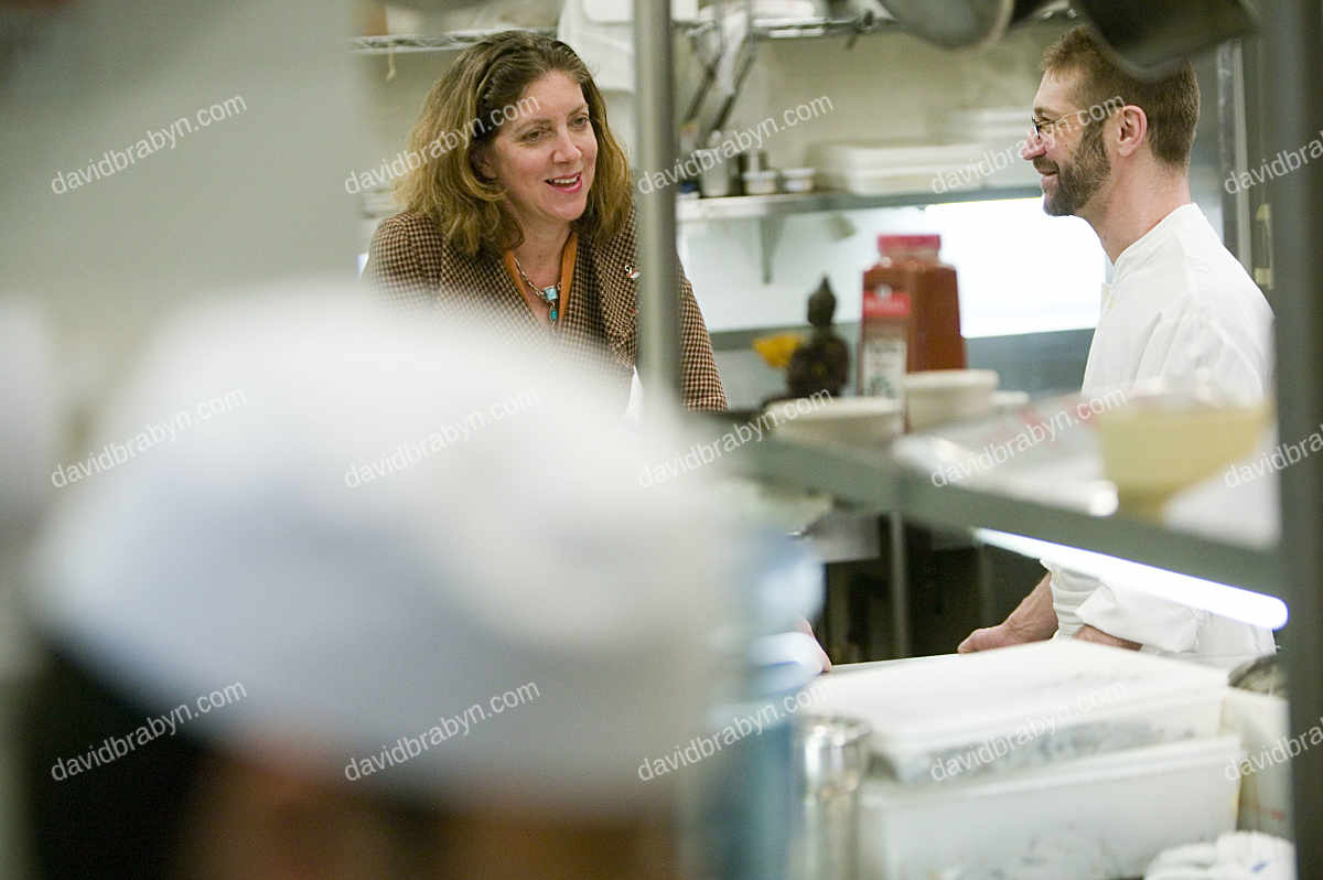 Ariane Daguin, owner of NYC food distributor D'Artagnan