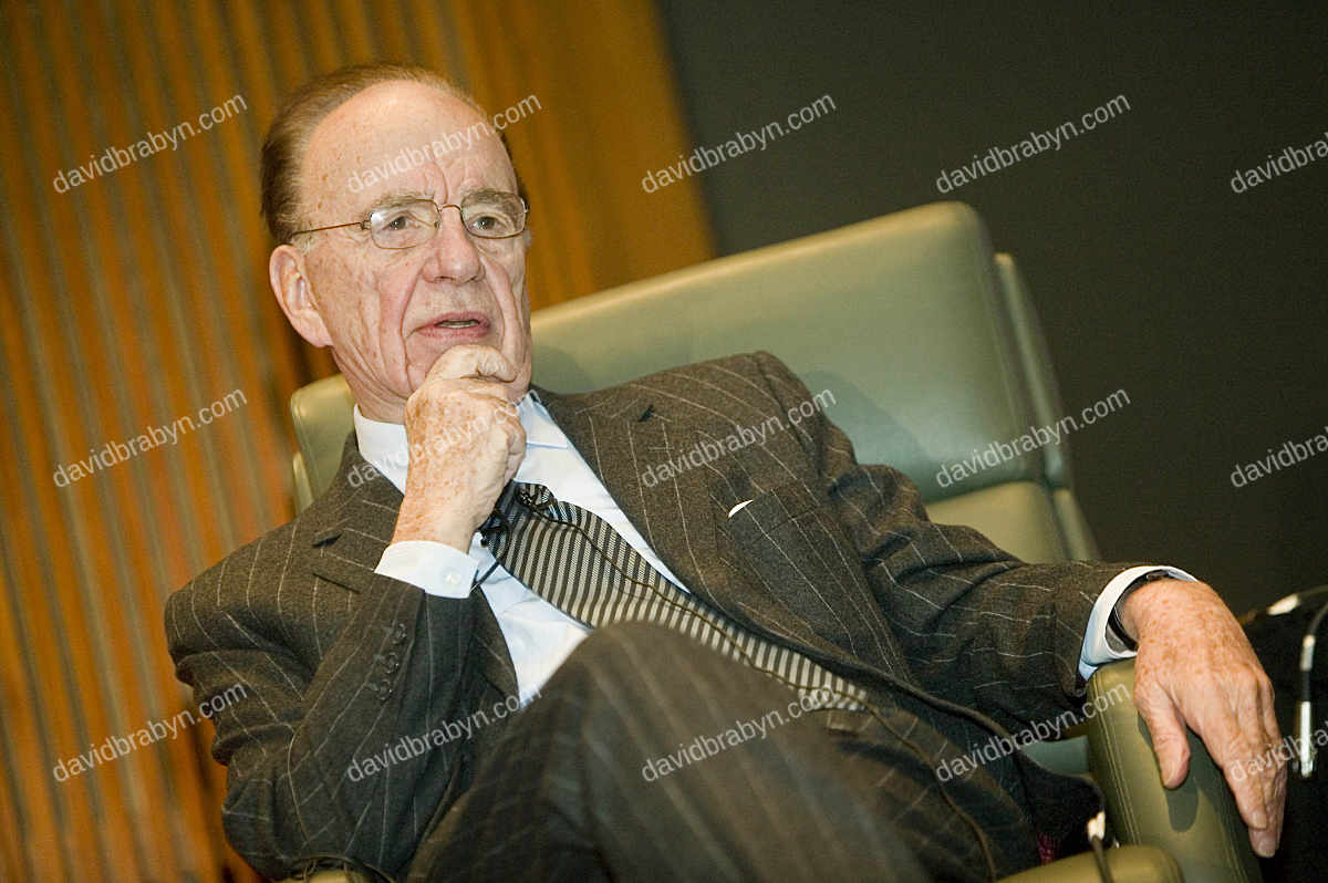 Rupert Murdoch, News Corp., New York, 2007
