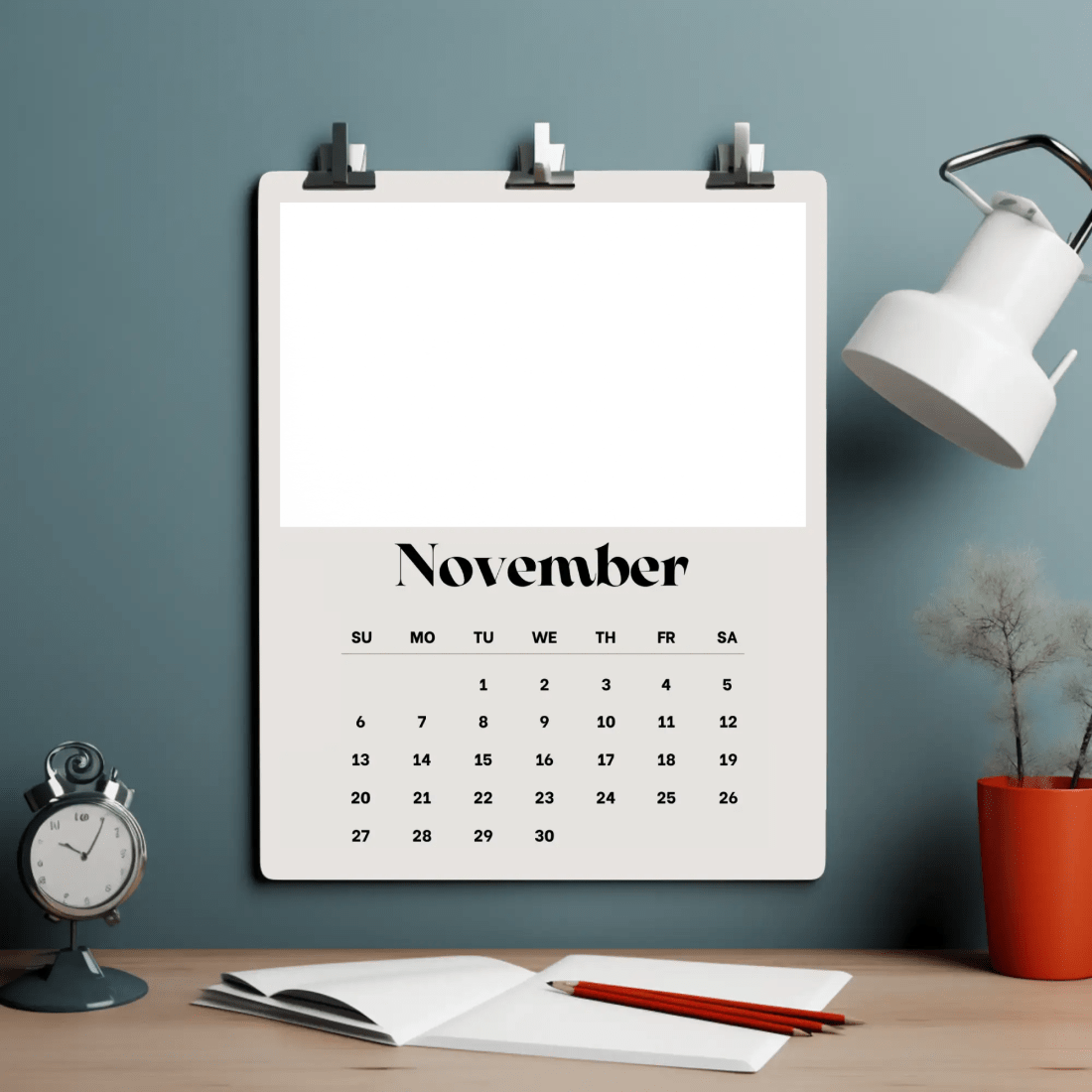Calendar 2 mockup preview