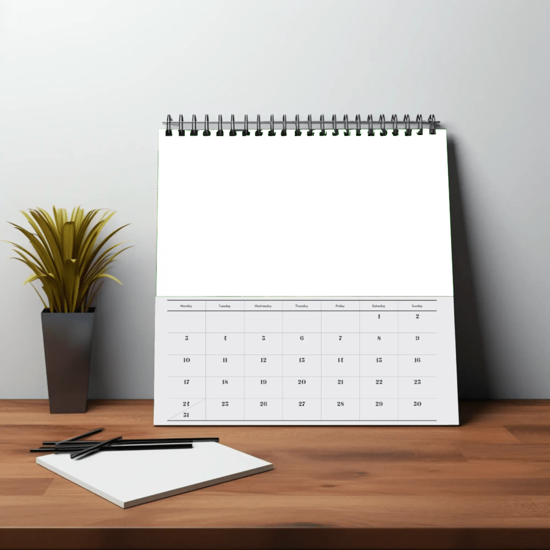 Calendar 3 mockup preview