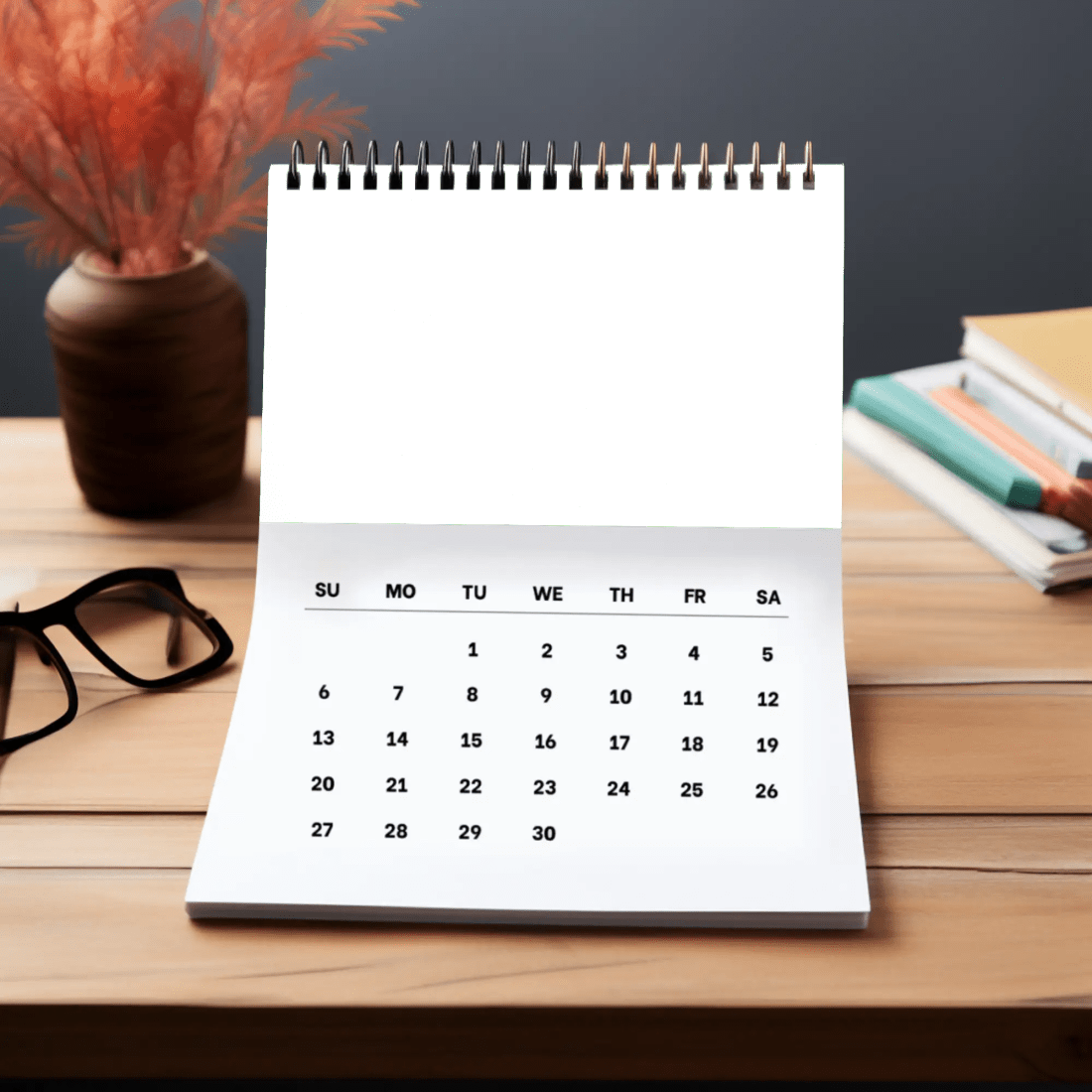 Calendar 6 mockup preview