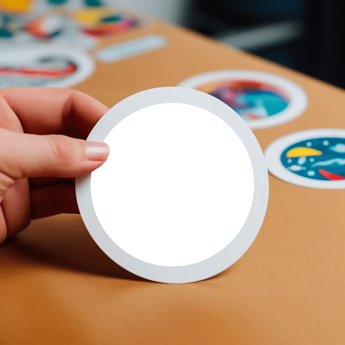 Sticker 6 mockup preview