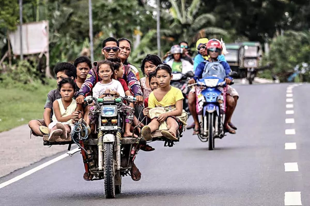 Habal-habal motorcycle taxi, Siargao