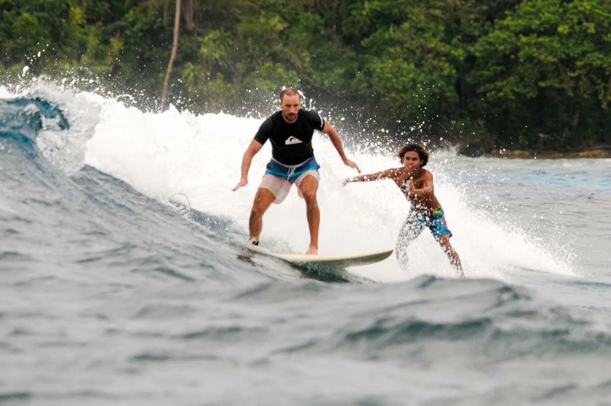Siargao reef break