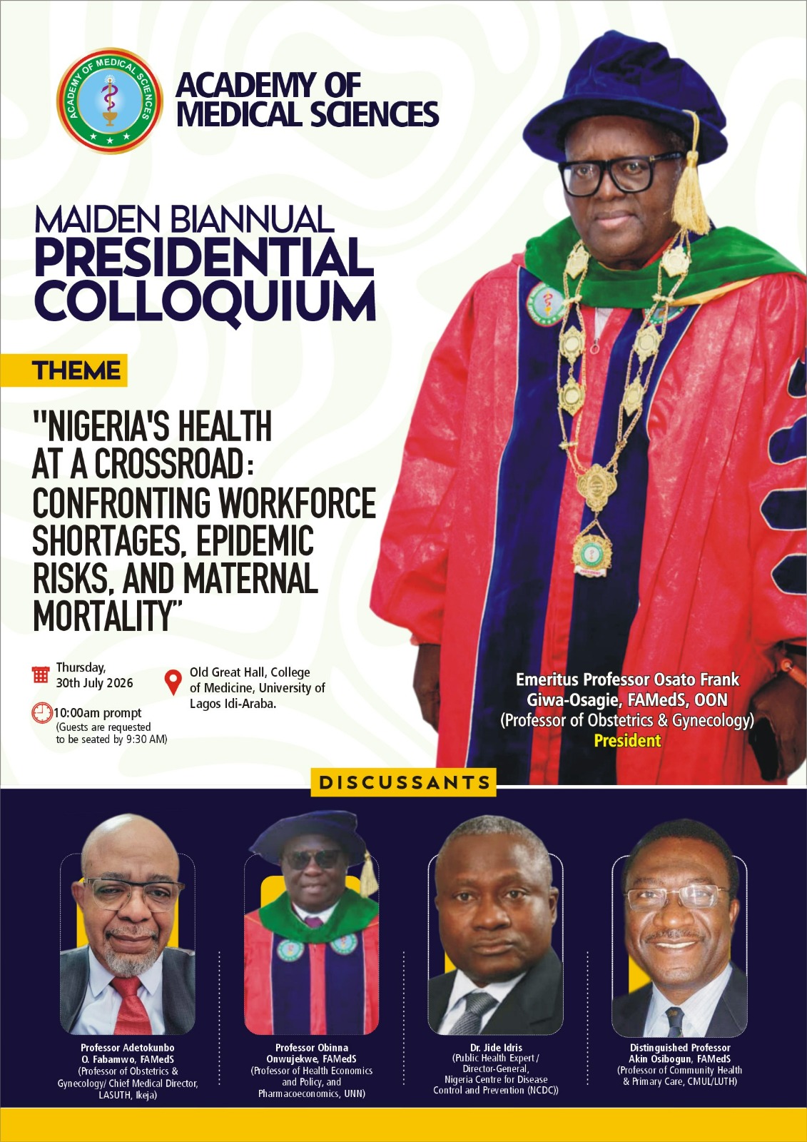 AMS Maiden Biannual Presidential Colloquium