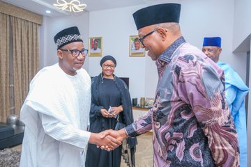 PETER OBI'S VISIT TO BAUCHI STATE GOVERNOR SETS TONGUES WAGGING