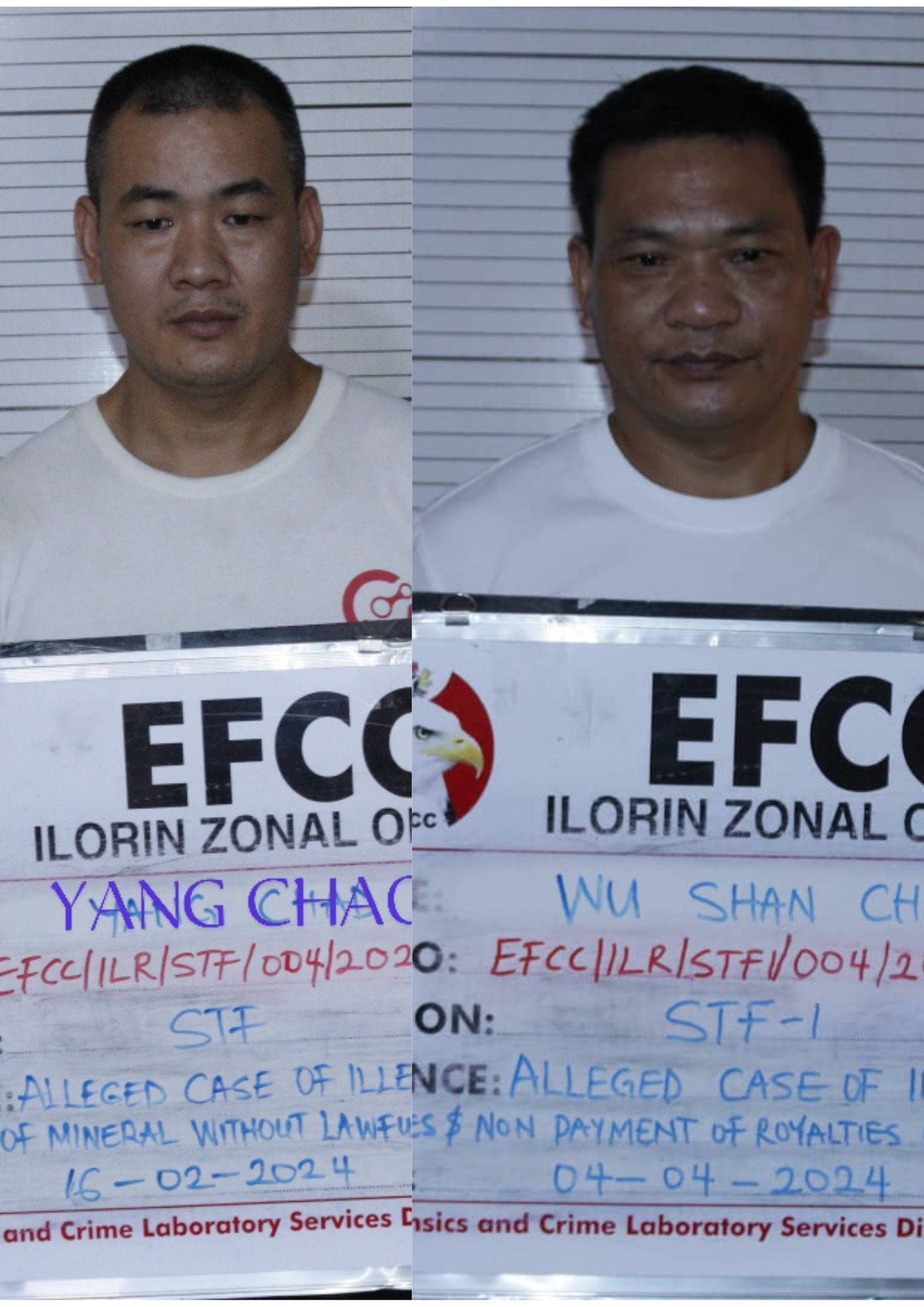 COURT JAILS TWO CHINESE MEN FOR ILLEGAL MINING IN KWARA