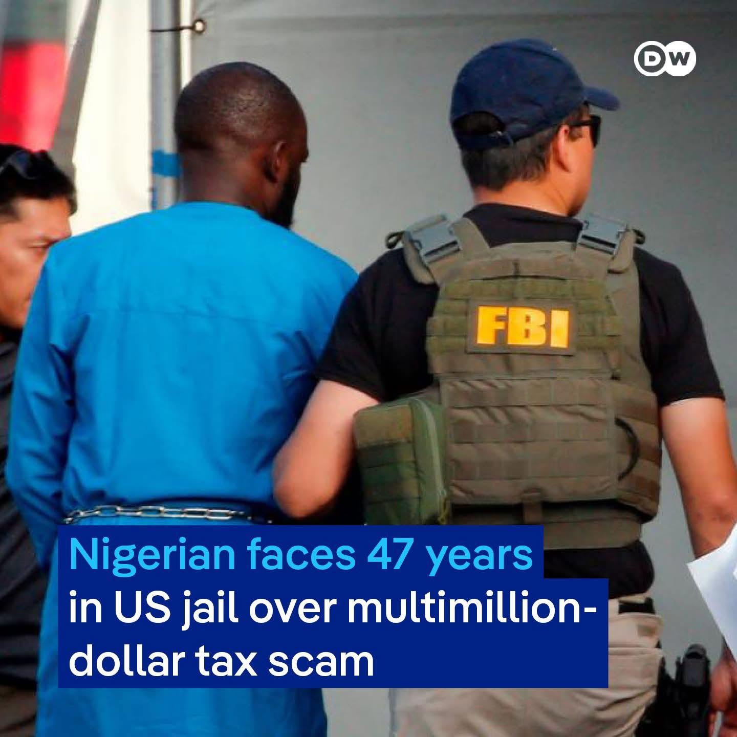 US Court Jails Nigerian Man 8years for Fraud, Orders $14m Restitution and Forfeiture