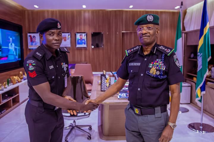 IGP CELEBRATES SEGT. THEOPHILUS TANKO FOR OUTSTANDING SCHOLARSHIP AT CHINESE UNIVERSITY