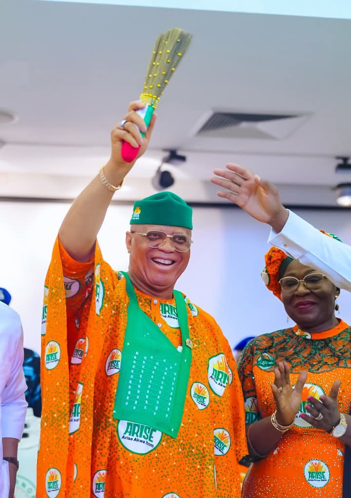 APC GAINS, AS GOV UMO ENO DUMPS UMBRELLA AND PICKS BROOM