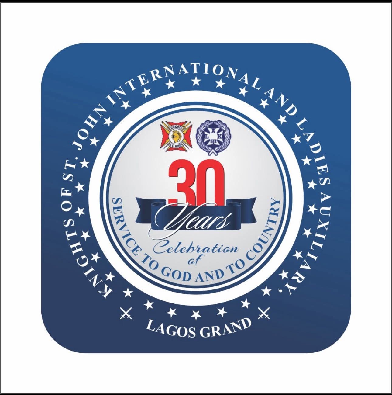 KNIGHTS AND LADIES MARK 30 YEARS OF SERVICE TO GOD AND COUNTRY