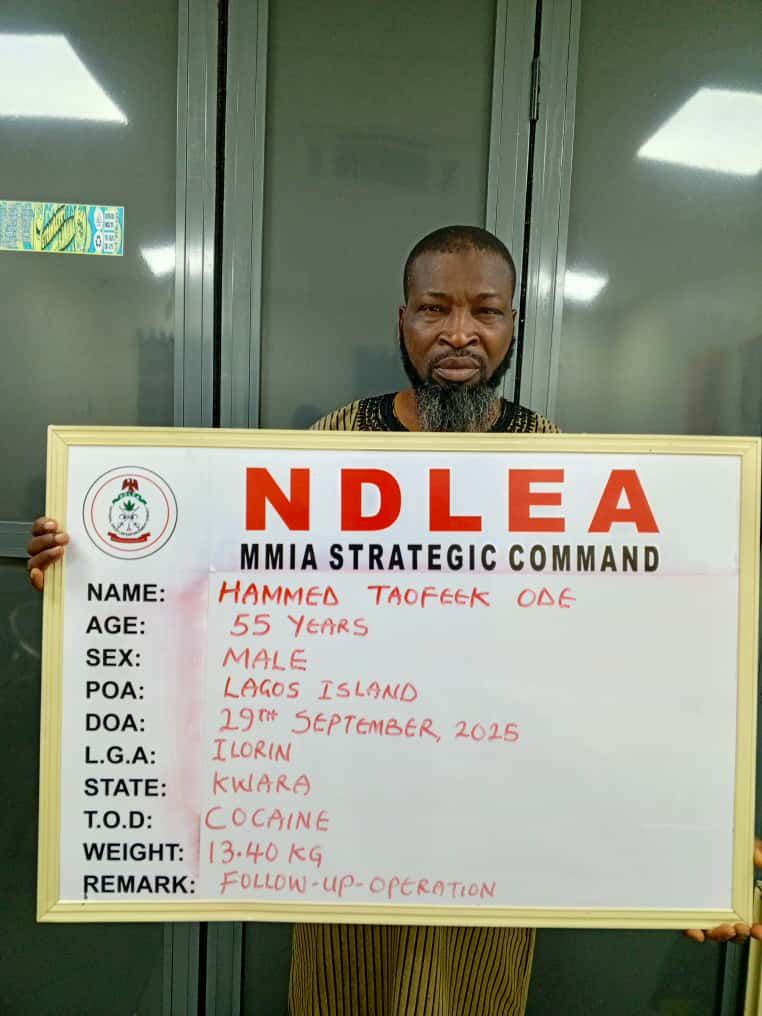 NDLEA FOILS 6 COCAINE CONSIGNMENTS AT LAGOS AIRPORT, ARREST TAOFEEK, KOREDE, OTHERS