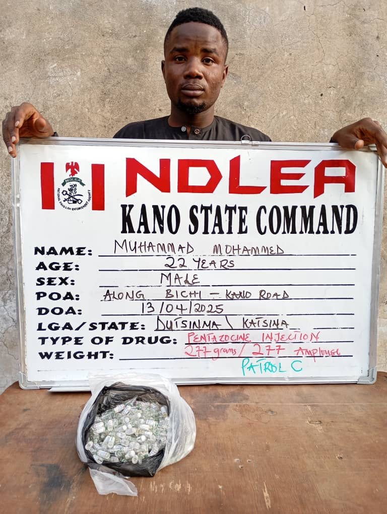 NDLEA INTERCEPTS COCAINE CONCEALED IN SAUDI-BOUND RELIGIOUS BOOKS, ARRESTS BANDITS SUPPLIER WITH DRUGS IN PRIVATE PART