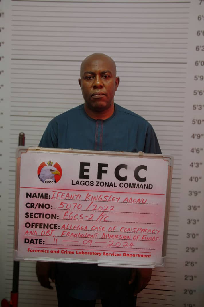 EFCC ARRAIGNS LAGOS PONZI SCHEME OPERATOR FOR ALLEGED N10B FRAUD