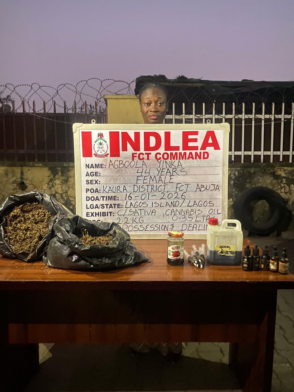 NDLEA UPDATE: Abuja-Based Yinka Agboola, Others Arrested for Drug-Related Crimes
