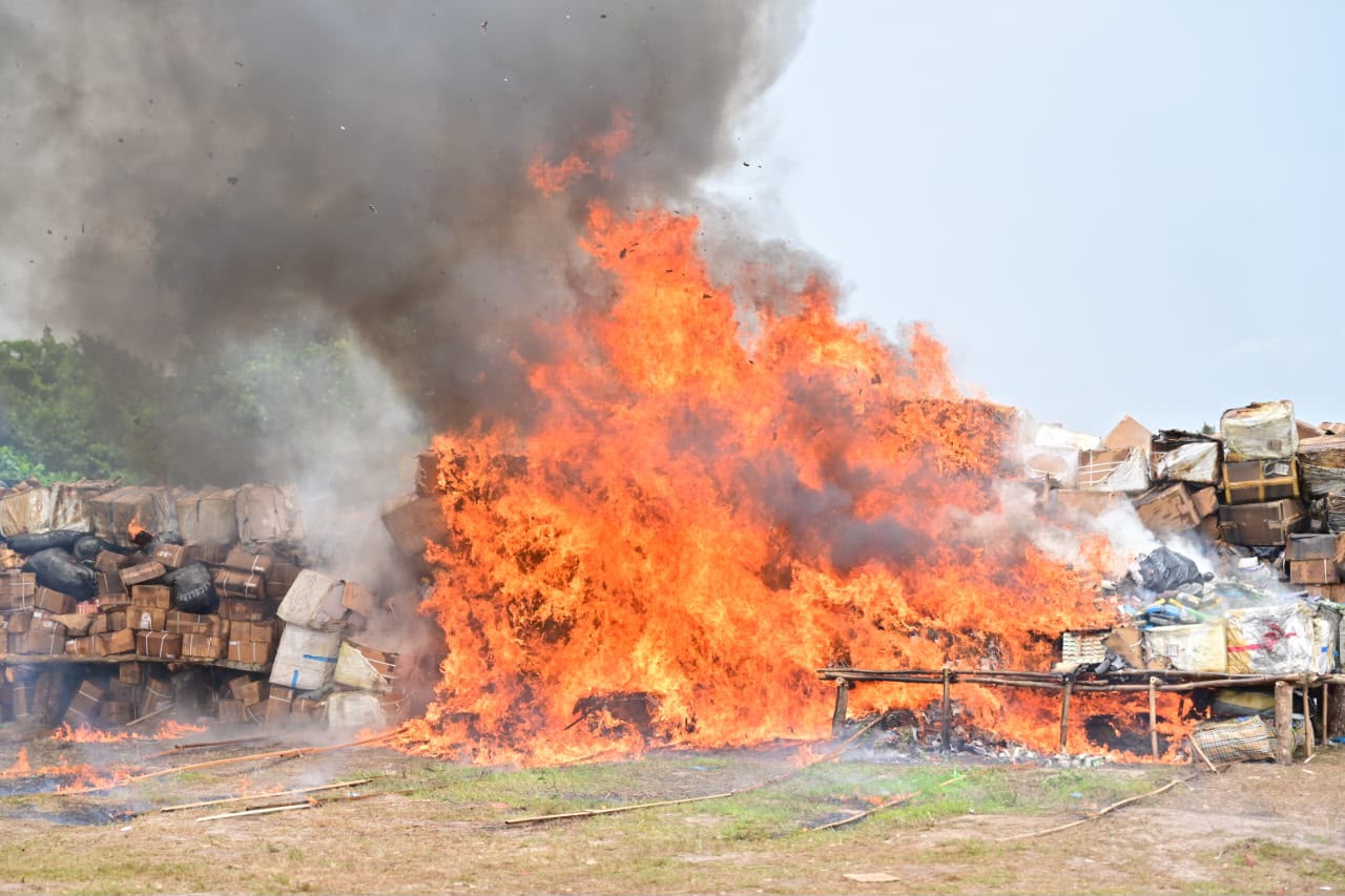 NDLEA Destroys N301bn Cocaine, Heroin, Opioids, Others in Lagos