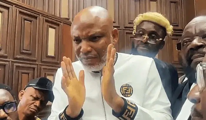 Court Declines NNAMDI KANU's Ex Parte Motion Seeking Transfer from Sokoto Prisons